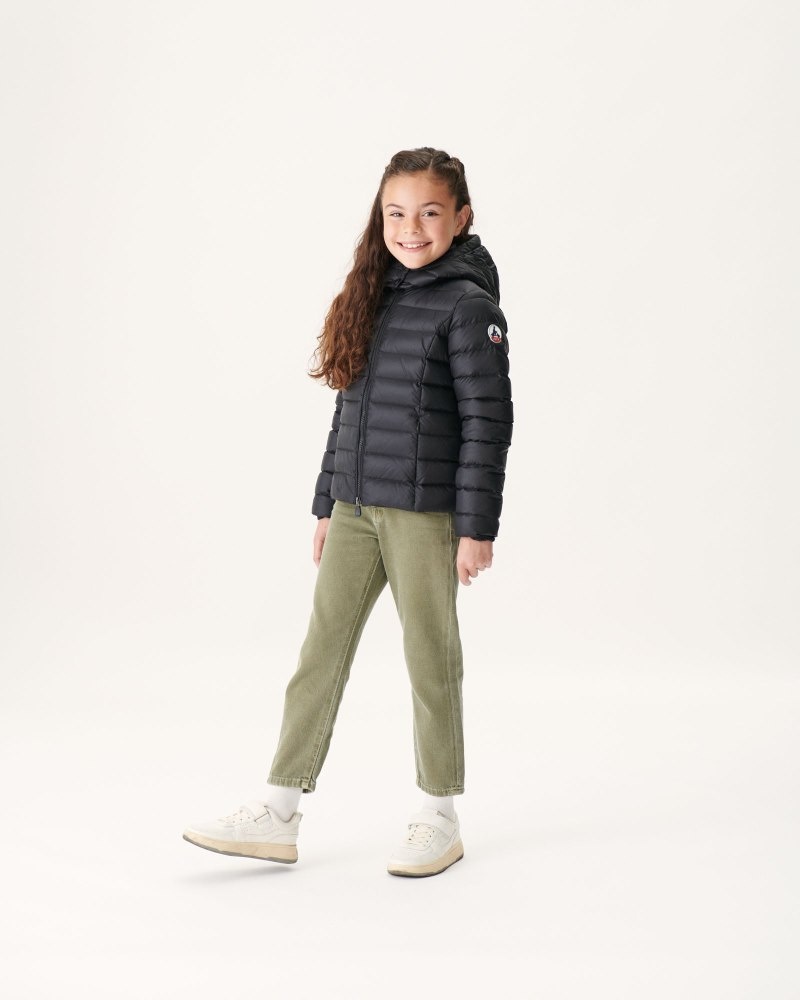 JOTT Opal Grand Cold Hooded Dječje Donje Jakne Crne | CVW-4859