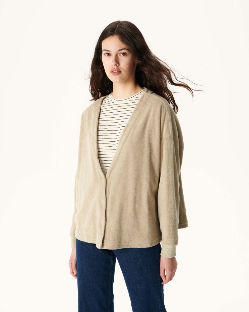 JOTT Pamplona Long Sleeve Ženske Kardigan Bež | HLN-1523