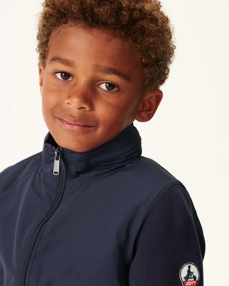 JOTT Real Light Hooded Dječje Jakne Tamnoplave | EMV-8366