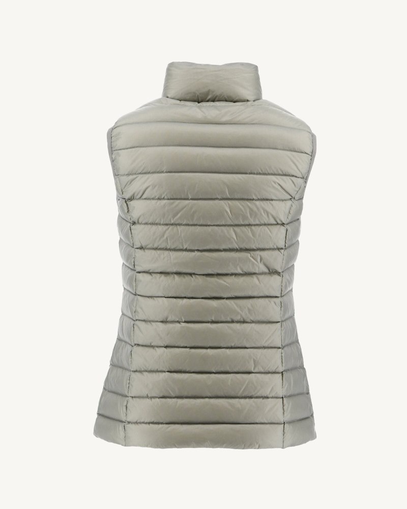 JOTT Seda Light Sleeveless Ženske Donje Jakne Sive Zelene | CDJ-6072