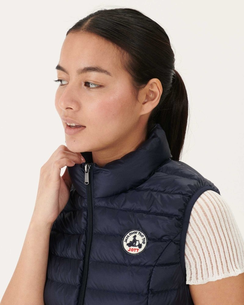 JOTT Seda Light Sleeveless Ženske Donje Jakne Tamnoplave | DZW-9885