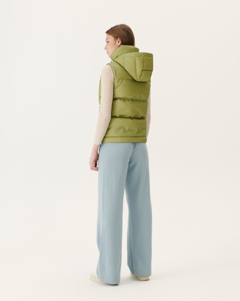 JOTT Sevilla Grand Cold Sleeveless Ženske Donje Jakne Svijetlo Kaki Boja | QBZ-7267