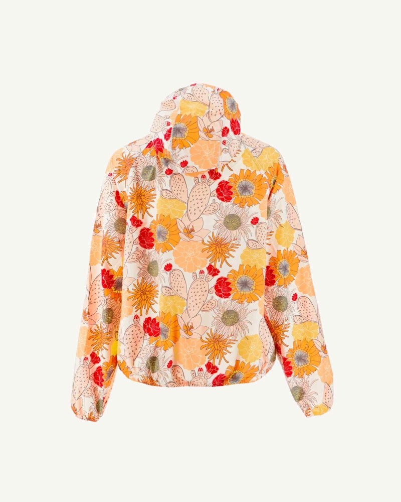 JOTT Singapore Waterproof Hooded Ženske Jakne Off-white | IOP-0921