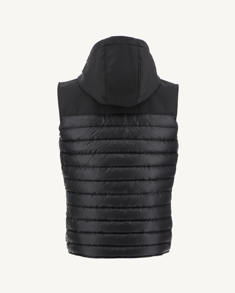JOTT Stan Sleeveless Muške Donje Jakne Crne | JYP-0163