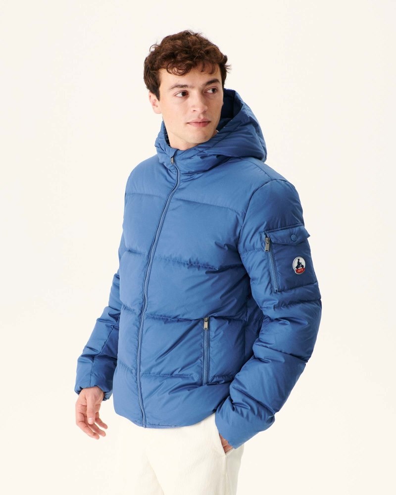 JOTT Toledo Great Cold Hooded Muške Donje Jakne Plave | WFU-6365