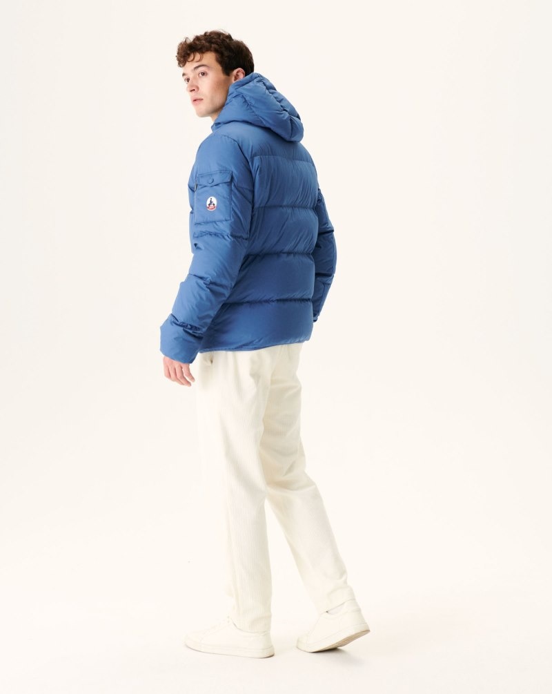 JOTT Toledo Great Cold Hooded Muške Donje Jakne Plave | WFU-6365