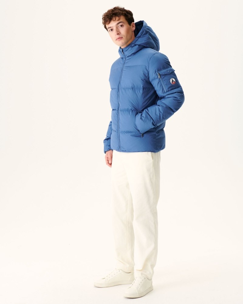 JOTT Toledo Great Cold Hooded Muške Donje Jakne Plave | WFU-6365