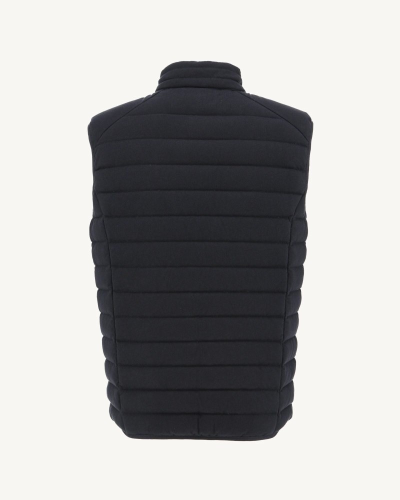 JOTT Tom Jersey Sleeveless Muške Donje Jakne Tamnoplave | KUA-7190