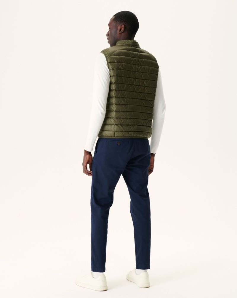 JOTT Tom Sleeveless Muške Donje Jakne Maslinasto Zelene | BOV-5714