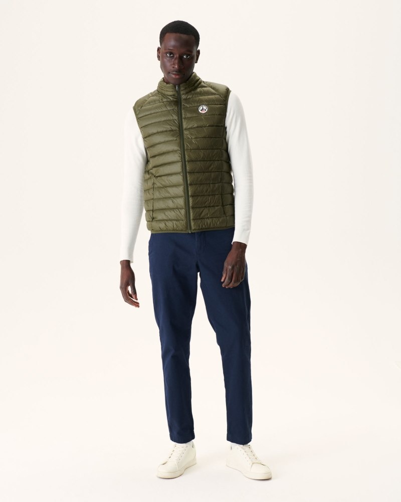 JOTT Tom Sleeveless Muške Donje Jakne Maslinasto Zelene | BOV-5714