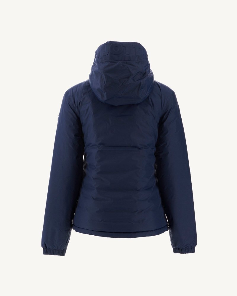 JOTT Vienne Reversible Hooded Ženske Pufer Jakne Tamnoplave | ADR-2307