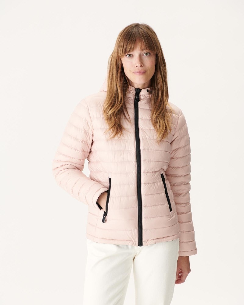 JOTT Vienne Reversible Ženske Donje Jakne Crne Svijetlo Roze | PQW-7524
