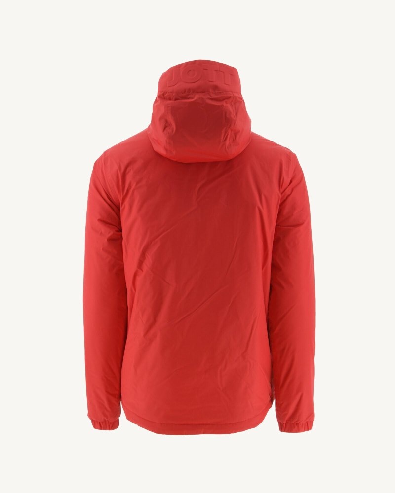 JOTT Vigo Reversible Ultralight Hooded Muške Donje Jakne Crvene Tamno Plave | EXV-0547