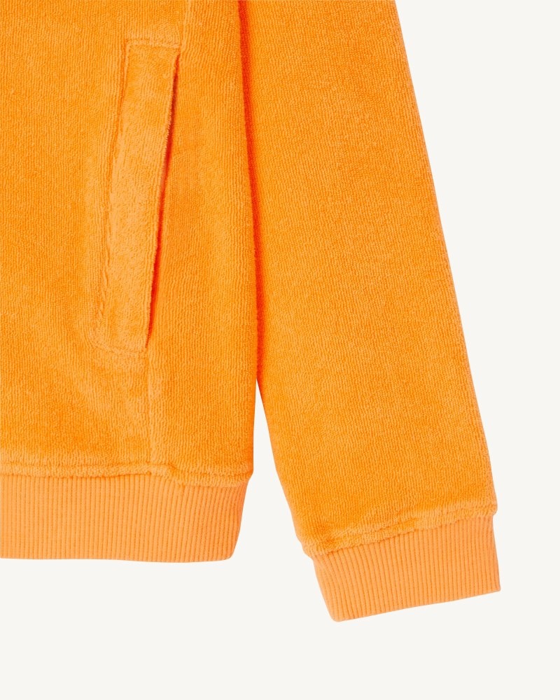 JOTT Volta Cotton Terry Zipped Dječje Jakne Narančaste | ZUT-3367
