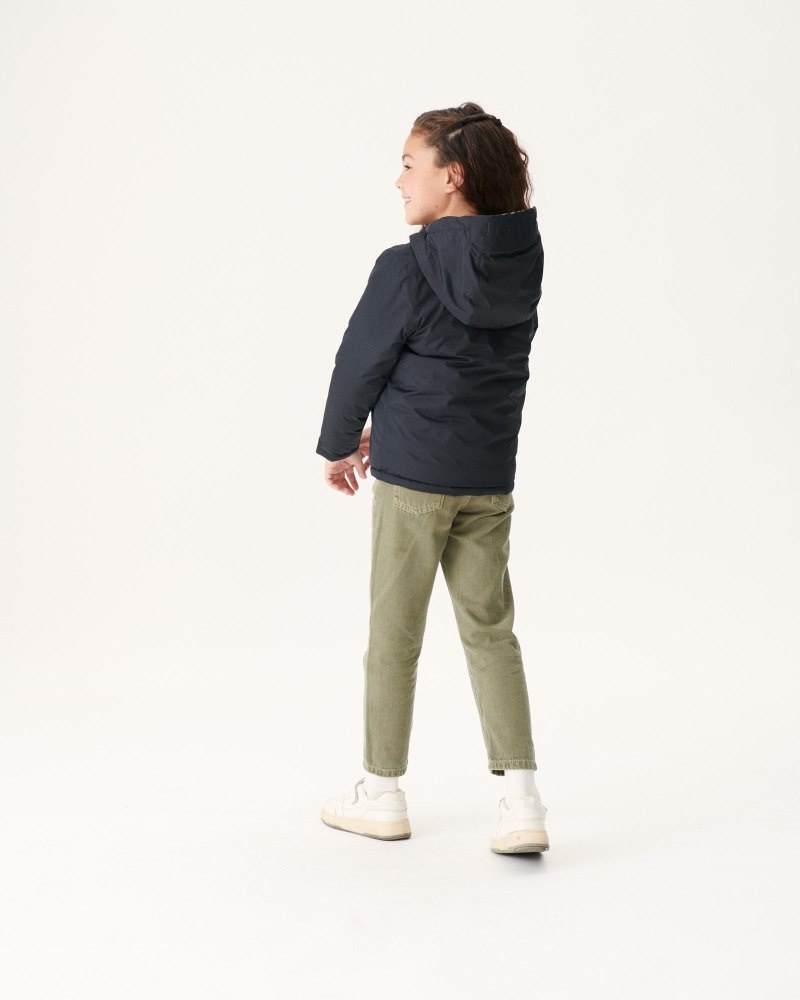 JOTT Zurich Reversible Hooded Dječje Donje Jakne Crne Svijetlo Roze | WLK-3775