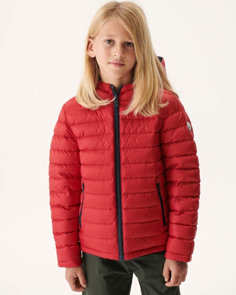 JOTT Zurich Reversible Hooded Dječje Donje Jakne Tamnoplave Crvene | GAI-8694